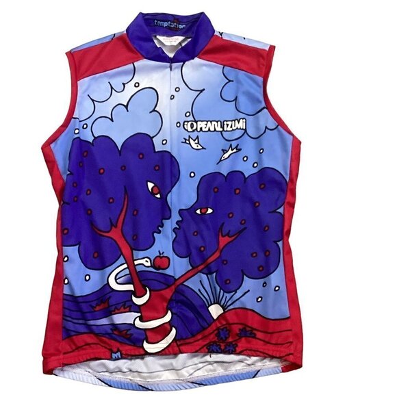 Pearl Izumi Women's Temptation Cycling Sleeveless Jersey Sz MD #161B - Picture 6 of 10